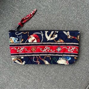 Vintage VERA BRADLEY 1994 Regatta Cosmetic Case